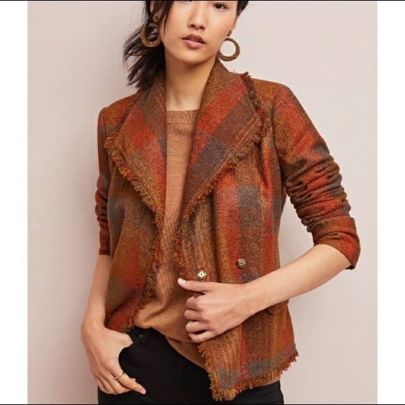 Anthropologie Jackets & Blazers - Soft Plaid Blazer from Anthropologie